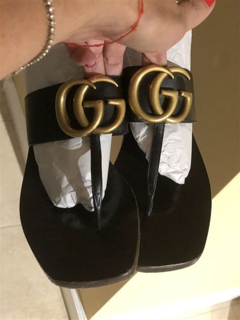 gucci marmont sandals ebay